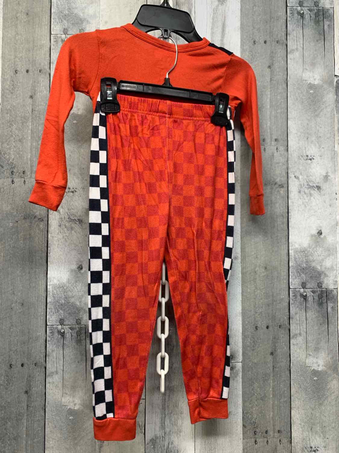 Size 5T Red/Black Disney 2pc PJs