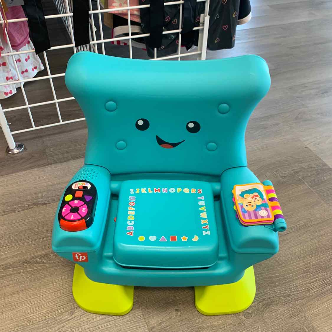 Fisher Price Teal/Green Interactive Baby Toy