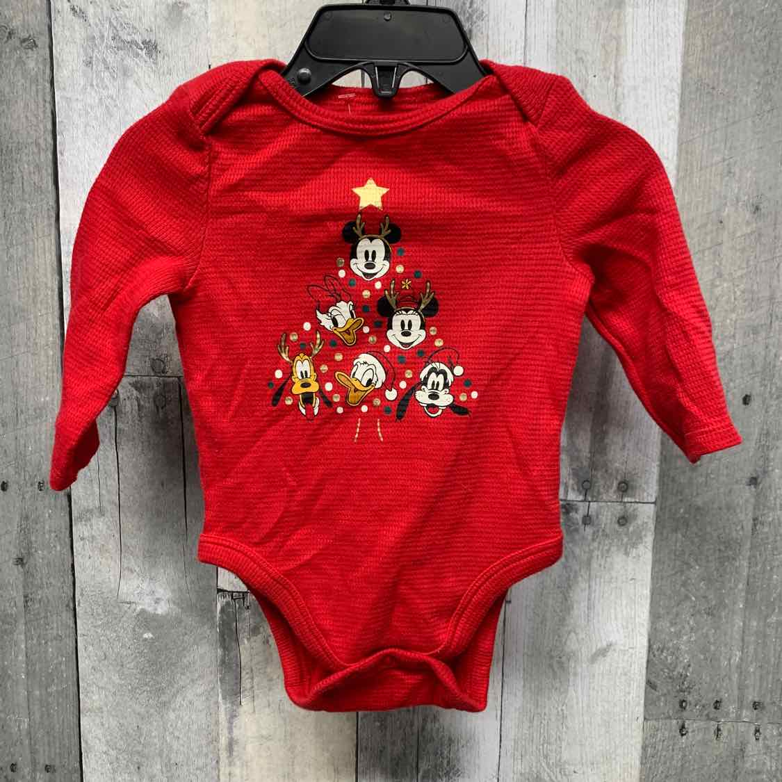 Size 6 Months Red Graphic Jumping Beans Bodysuit