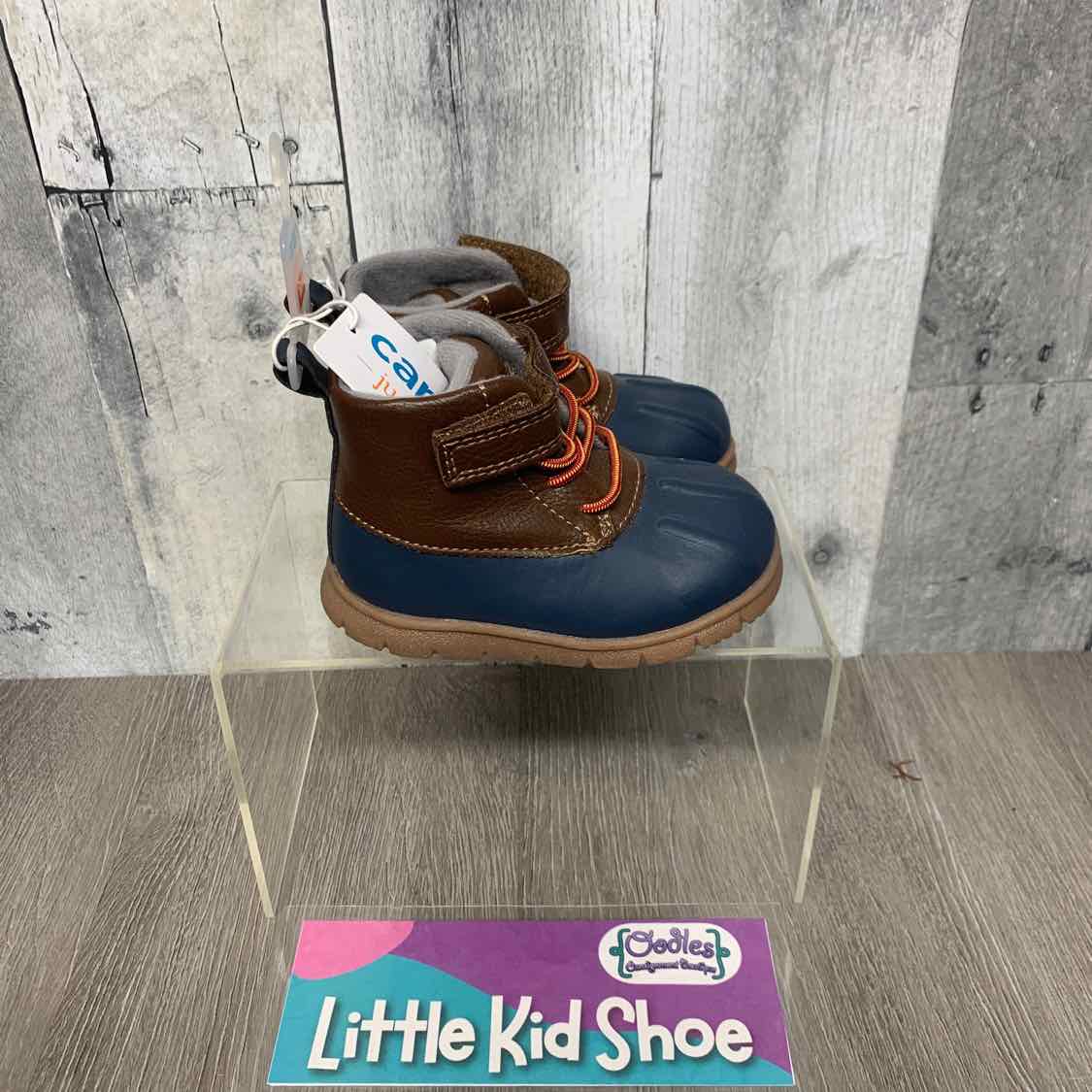 Size 4 Brown/Navy Just One You Boots