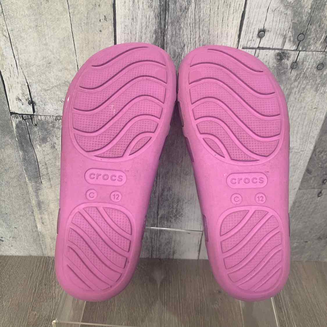 Size 12 Purple Crocs Sandals - OodlesCB