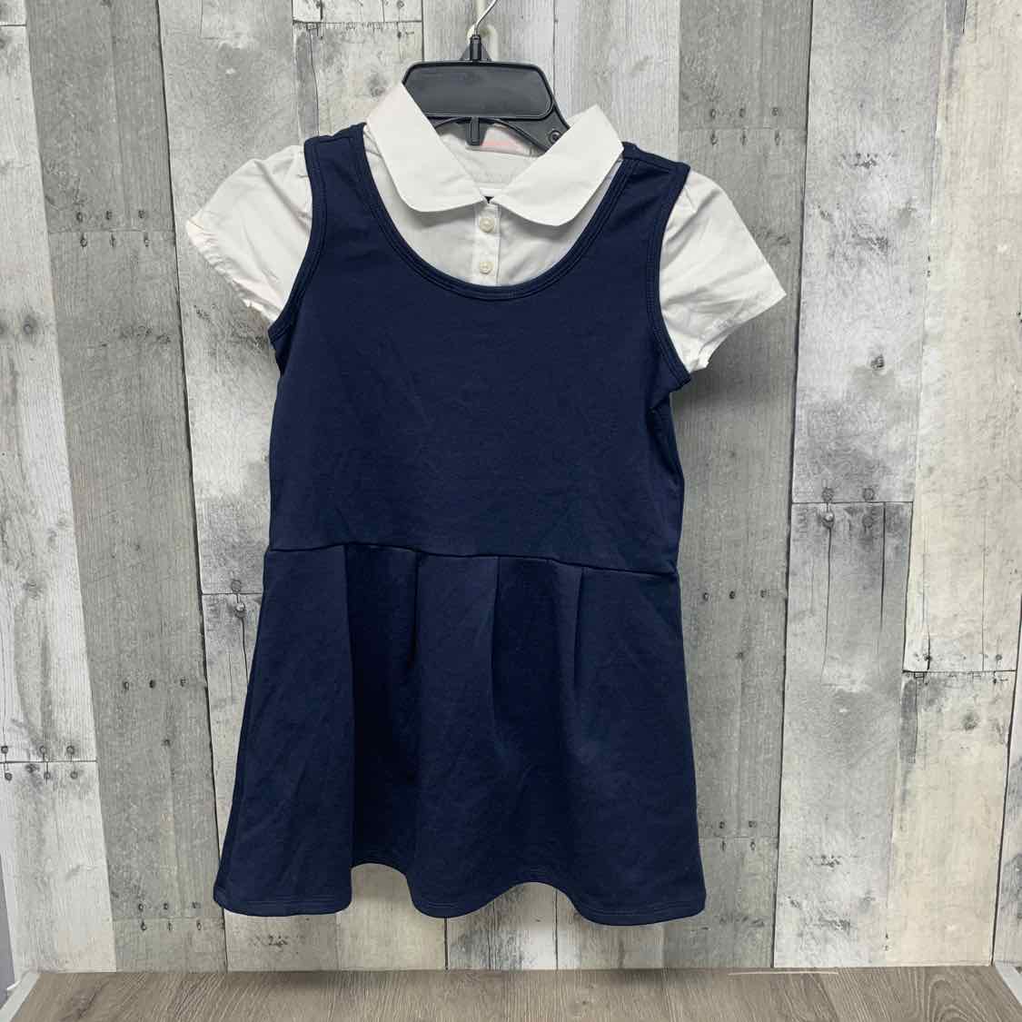 Size 5T Navy/White Children's Place Dress