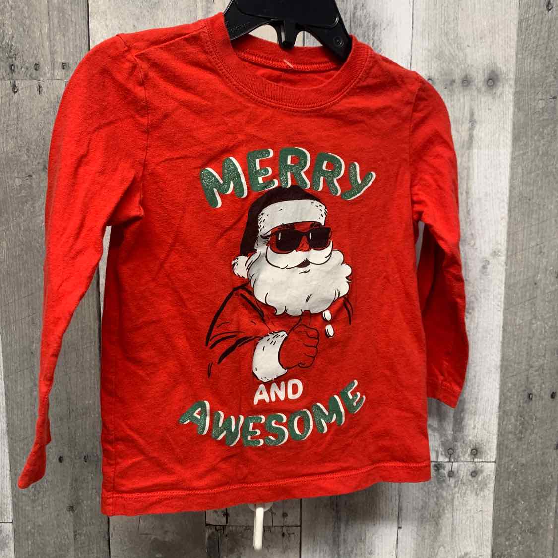 Size 2T Red Graphic Carter's Long Sleeve Shirt