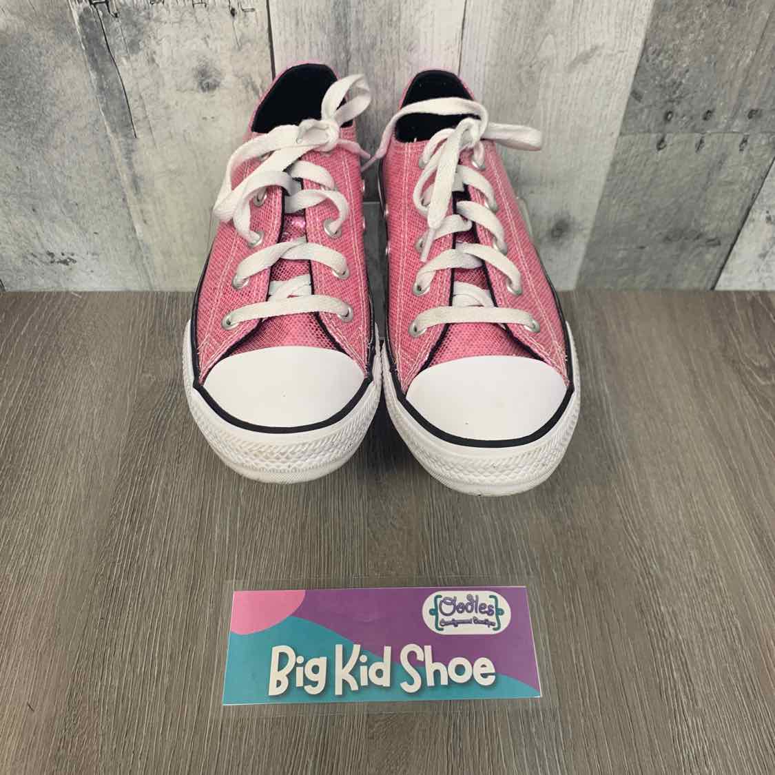 Size 2 Pink/White Converse Sneakers