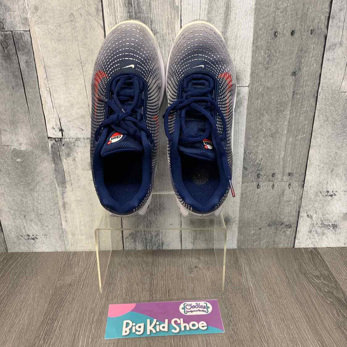 Size 5 Red/White/Blue Sport Brand Sneakers