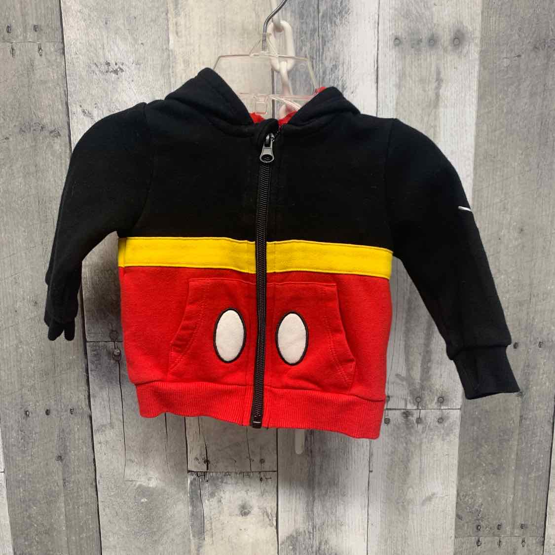 Size 9-12 Months Black/Red Disney Parks Light Jacket