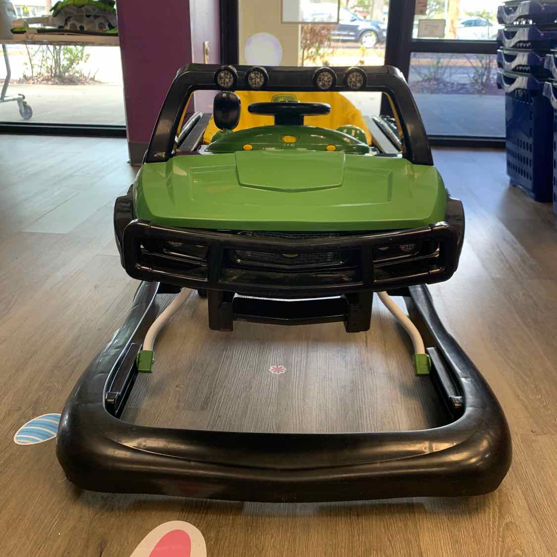 Bright Starts Black/Green Walker