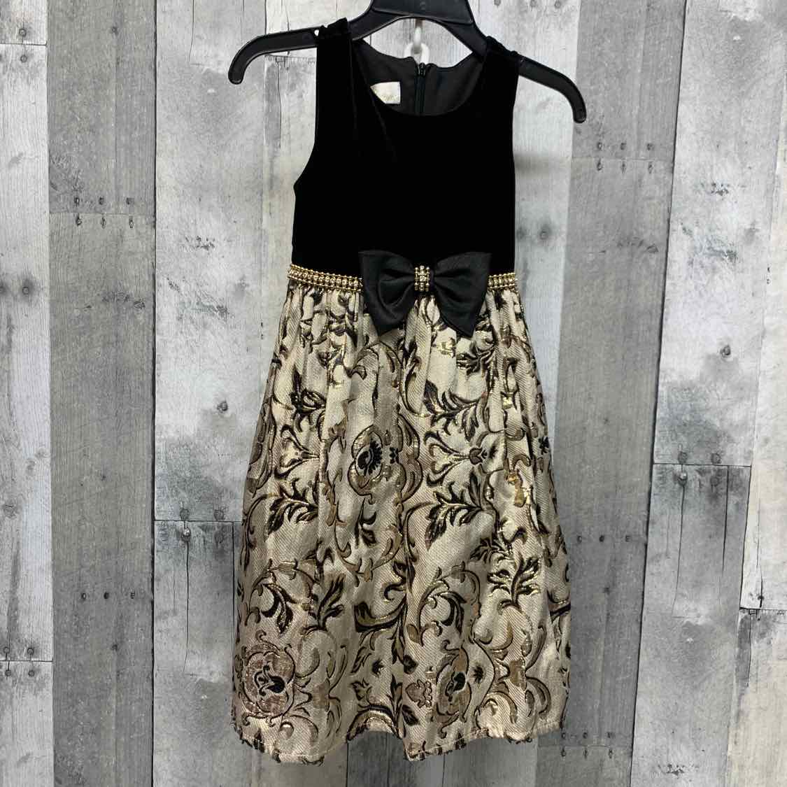 Size 3T Black/Gold American Princess Dress - Party