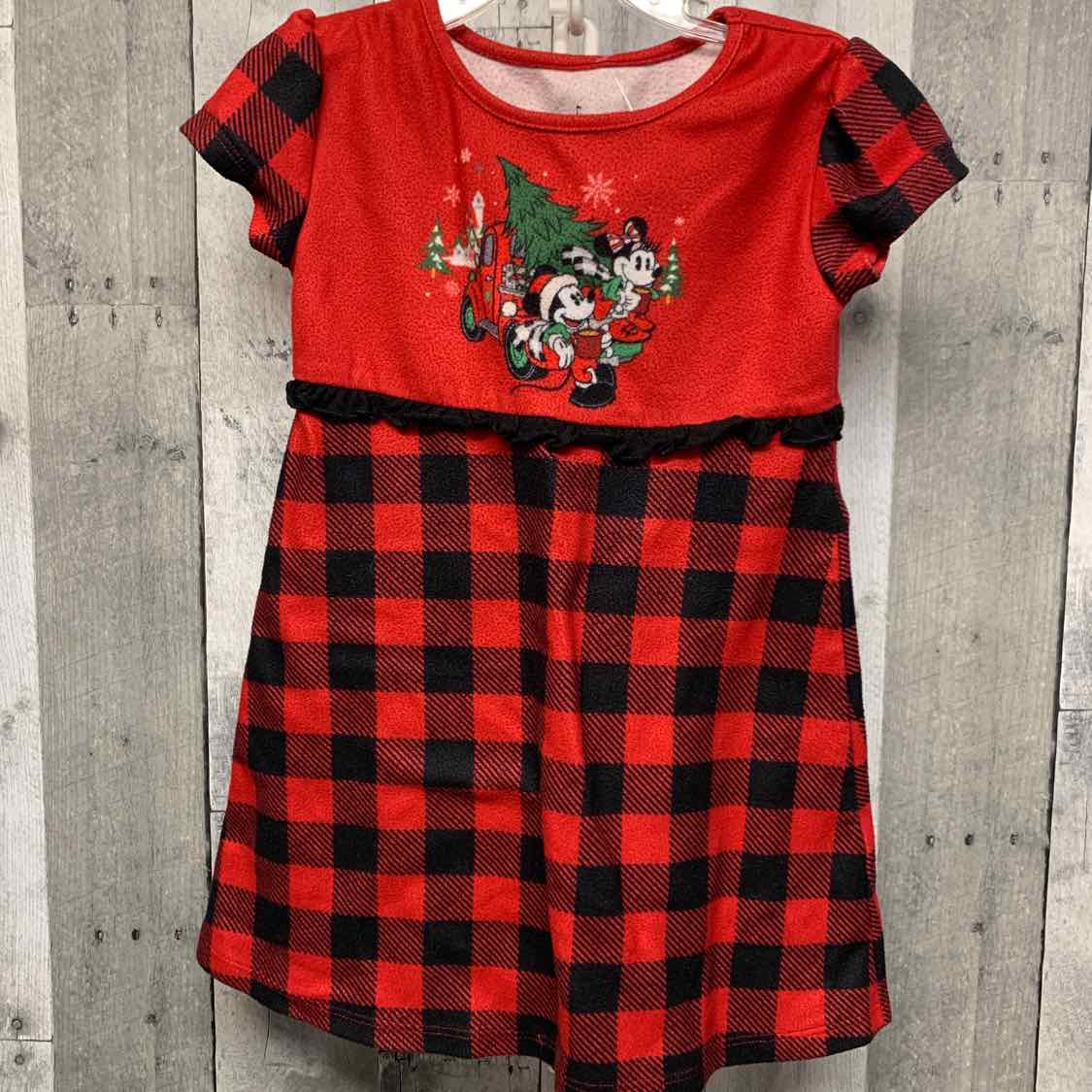 Size 2 Red/Black Disney Nightgown