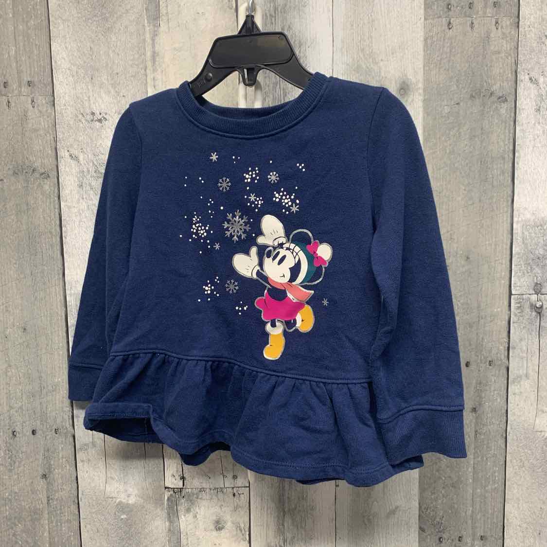 Size 3T Navy Graphic Jumping Beans Sweat Shirt