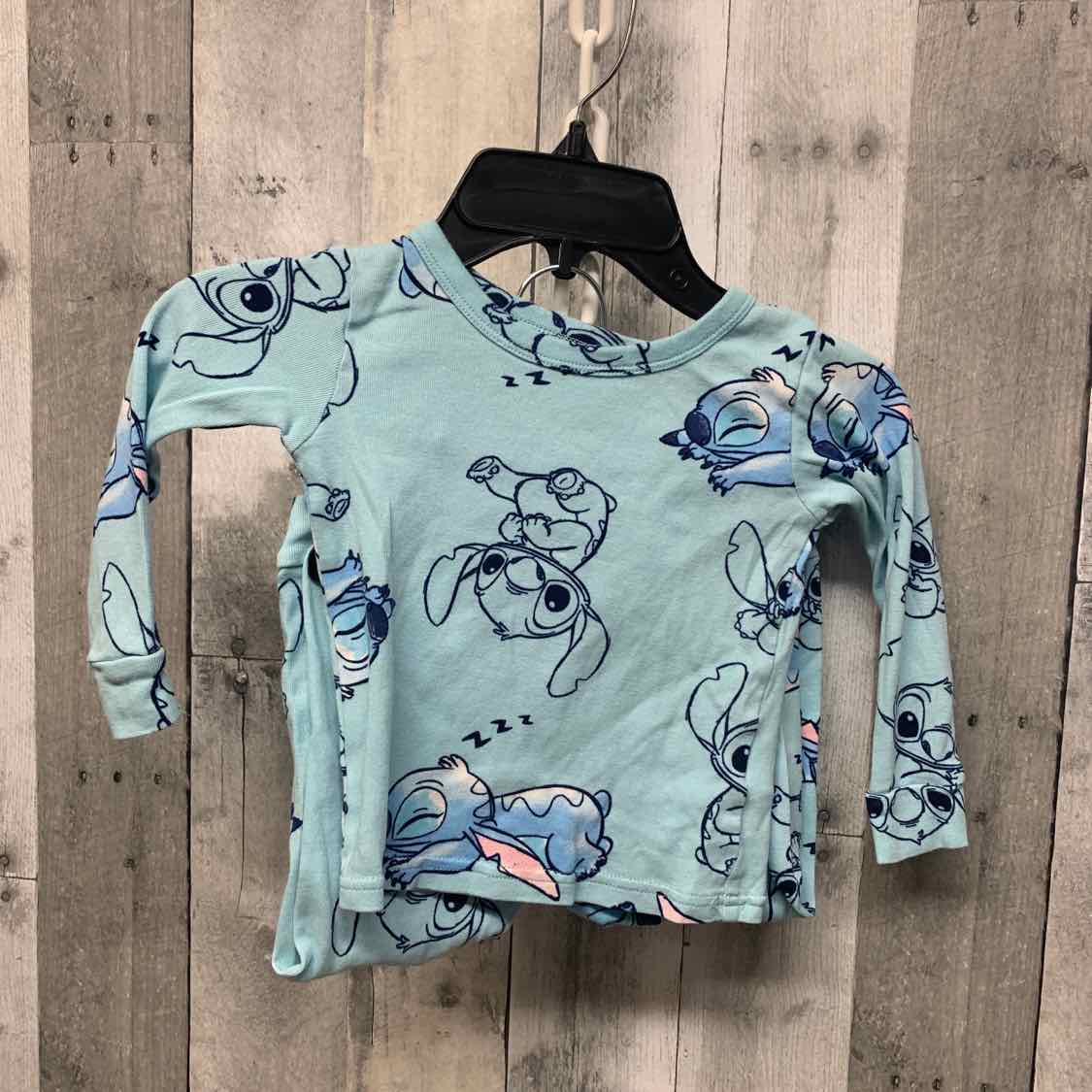 Size 4T Blue Graphic Disney 2pc PJs