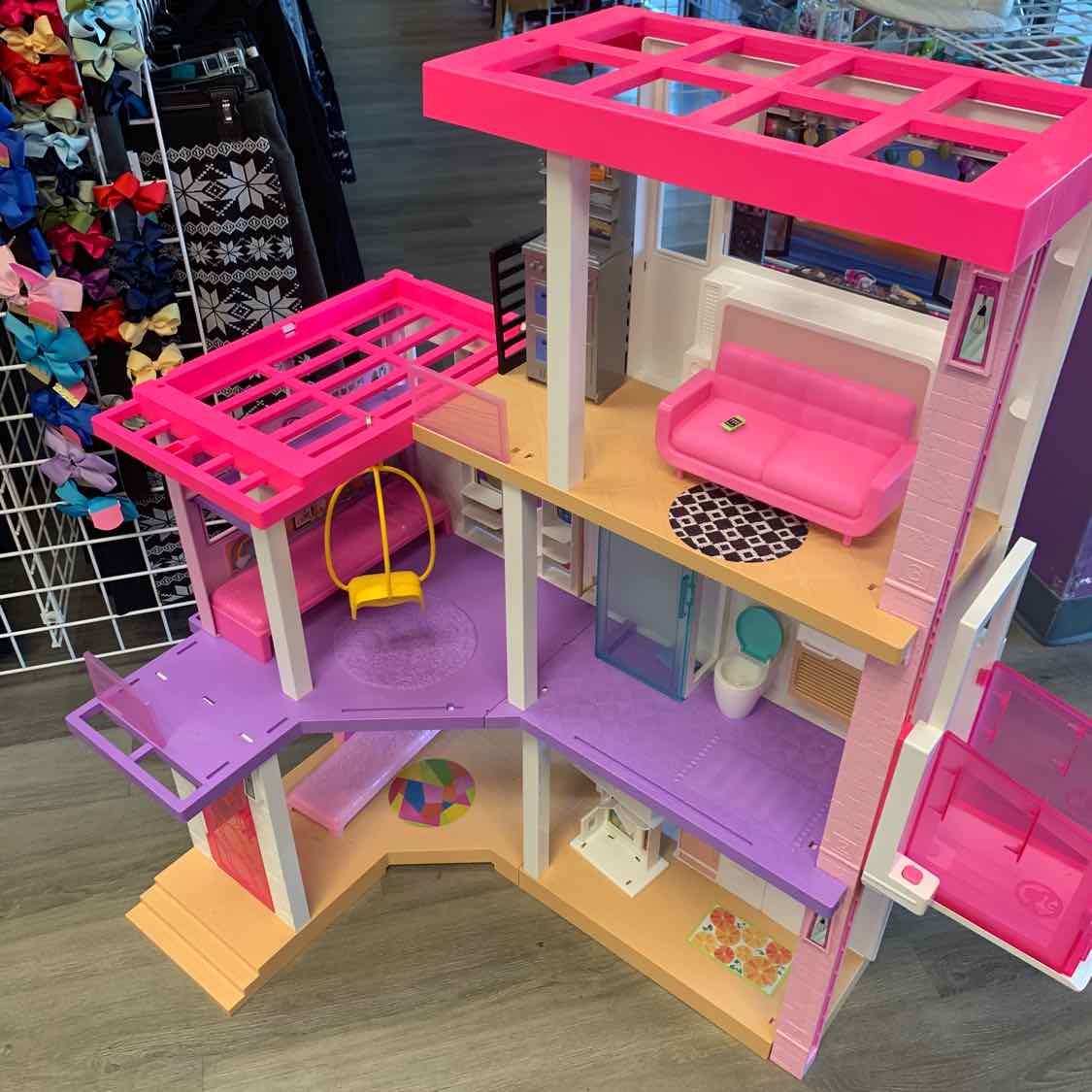 Barbie Pink/White Dollhouse