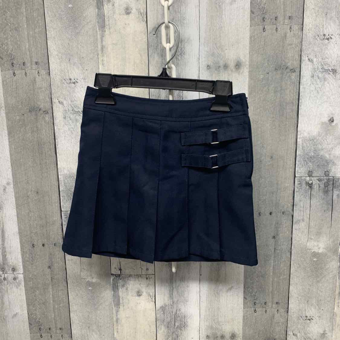 Size 6 Navy French Toast Skirt