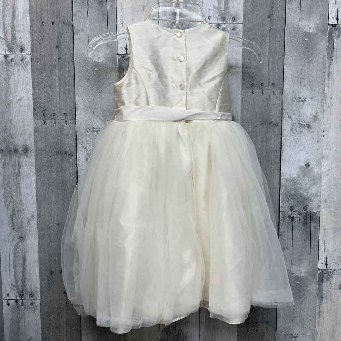 Size 5 White Name Brand Dress - Party