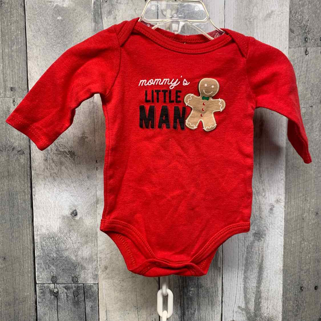 Size 0-3 Months Red B Brand Bodysuit