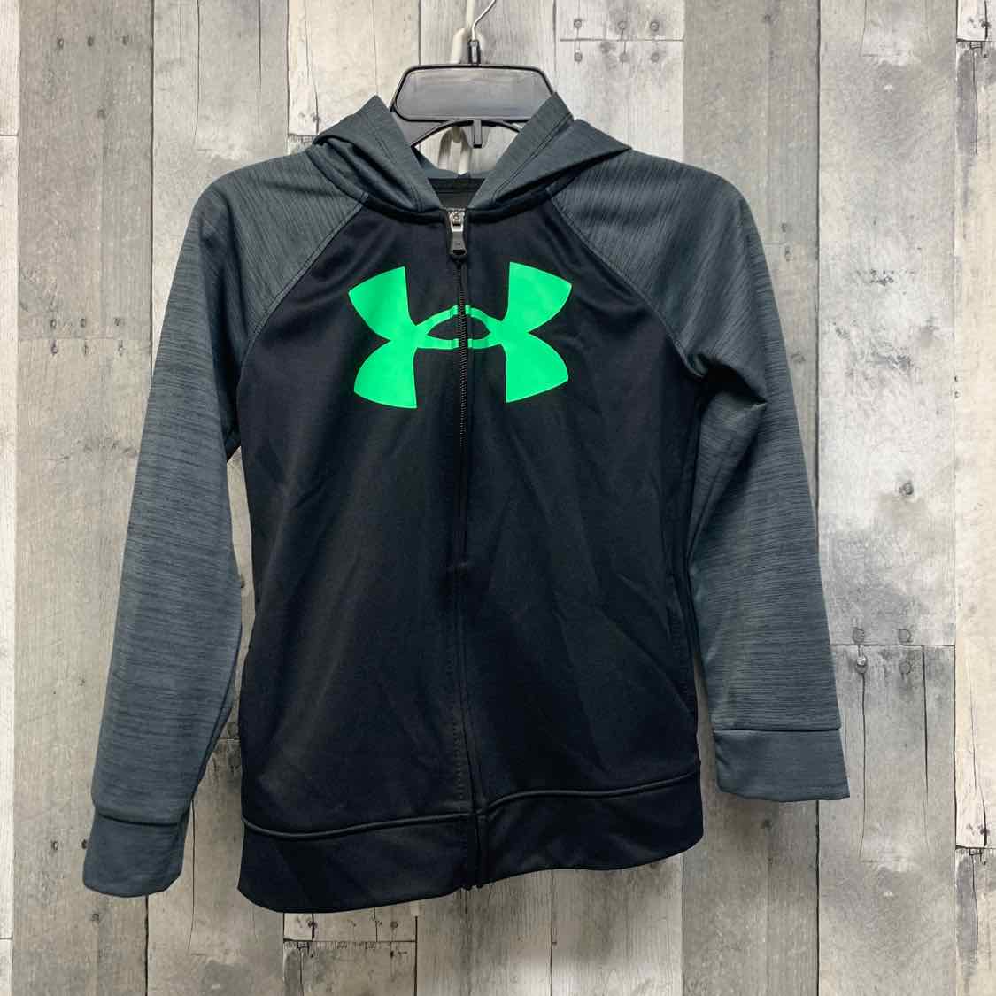 Size 7 Black/Gray Sport Brand Light Jacket