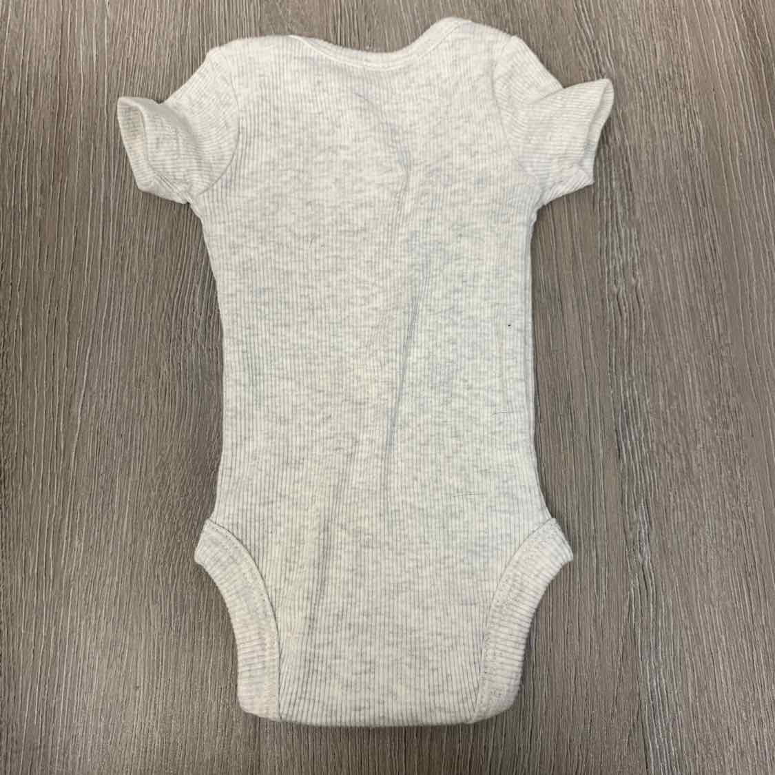 Size Preemie Gray Child of Mine Bodysuit
