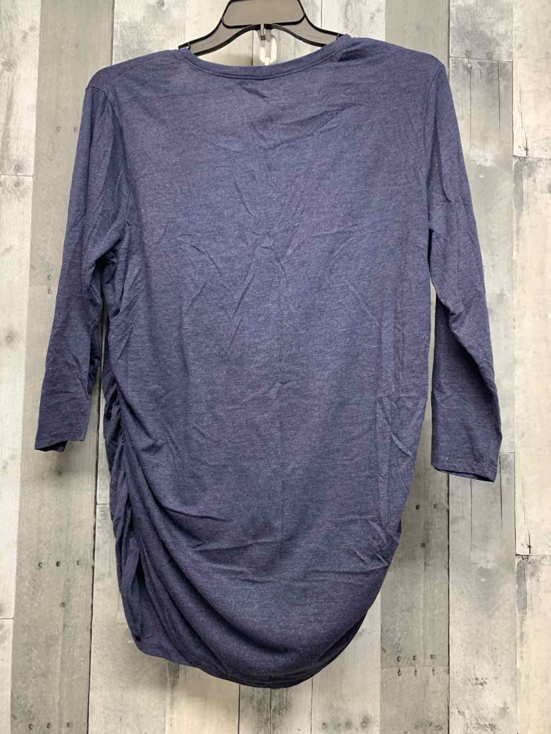 Size 2X Navy Motherhood Long Sleeve Top