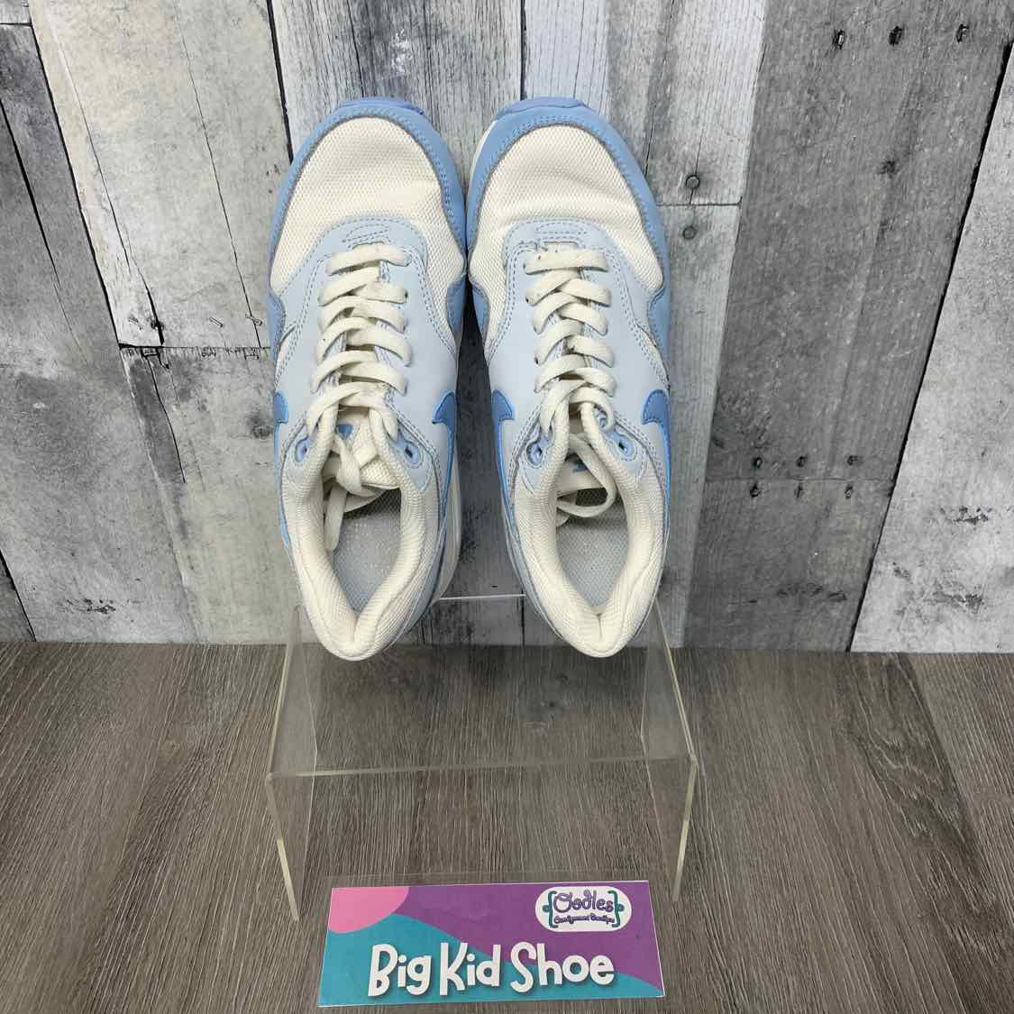 Size 3 Blue/White Sport Brand Sneakers
