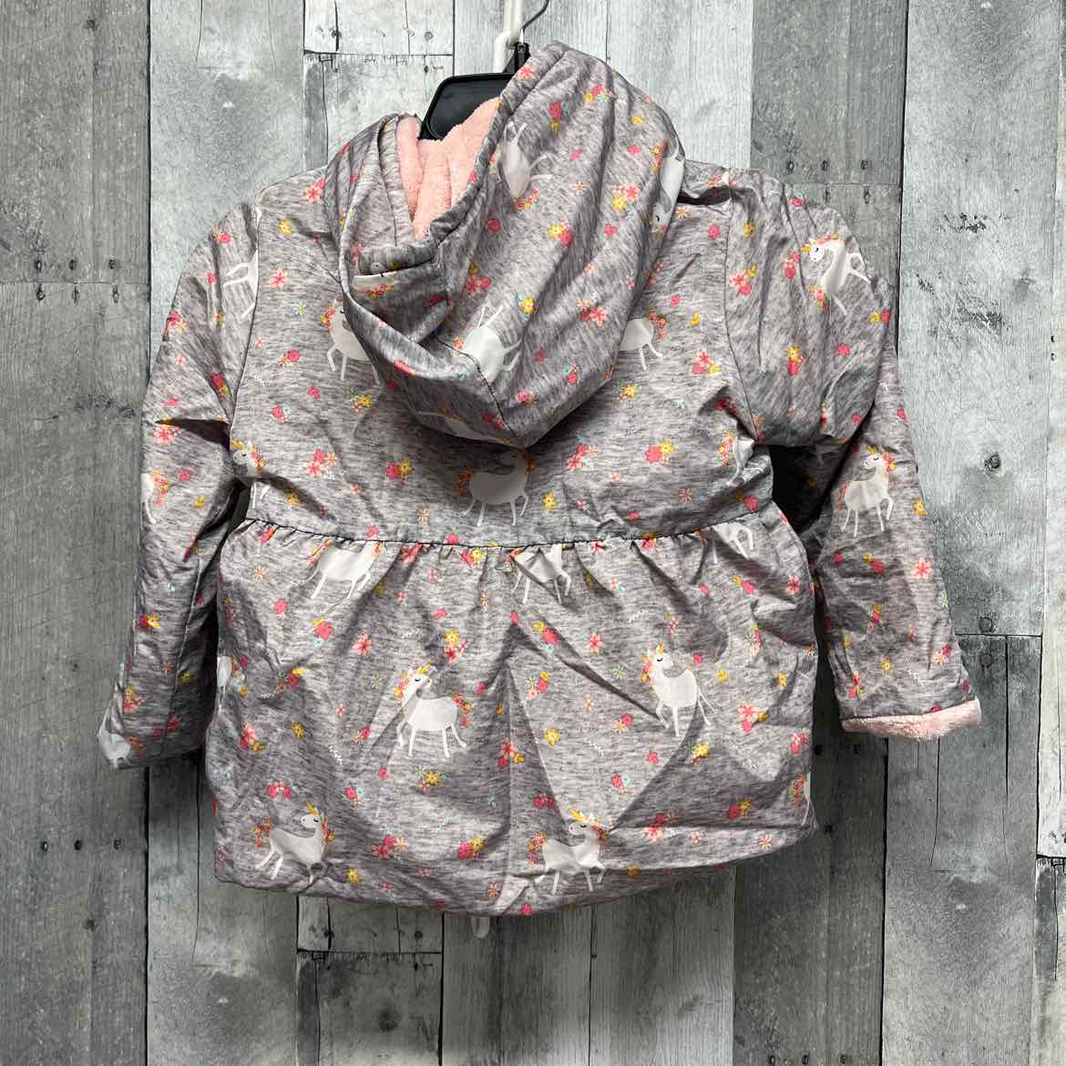 Size 4 Gray Print Penelope Mack Heavy Jacket