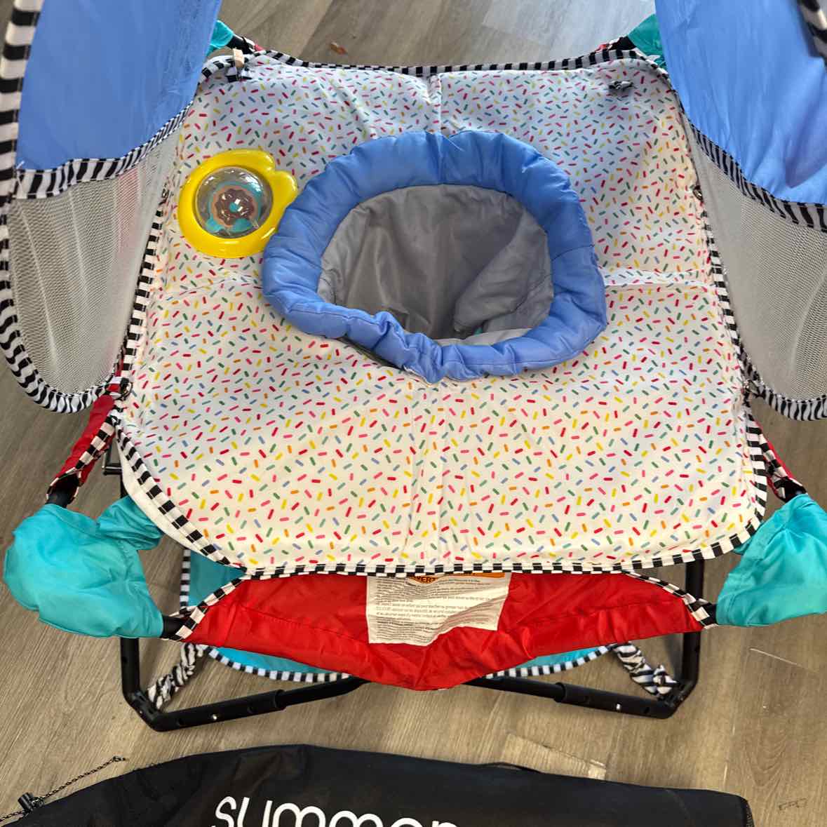 Summer Infant White/Blue Jumperoo