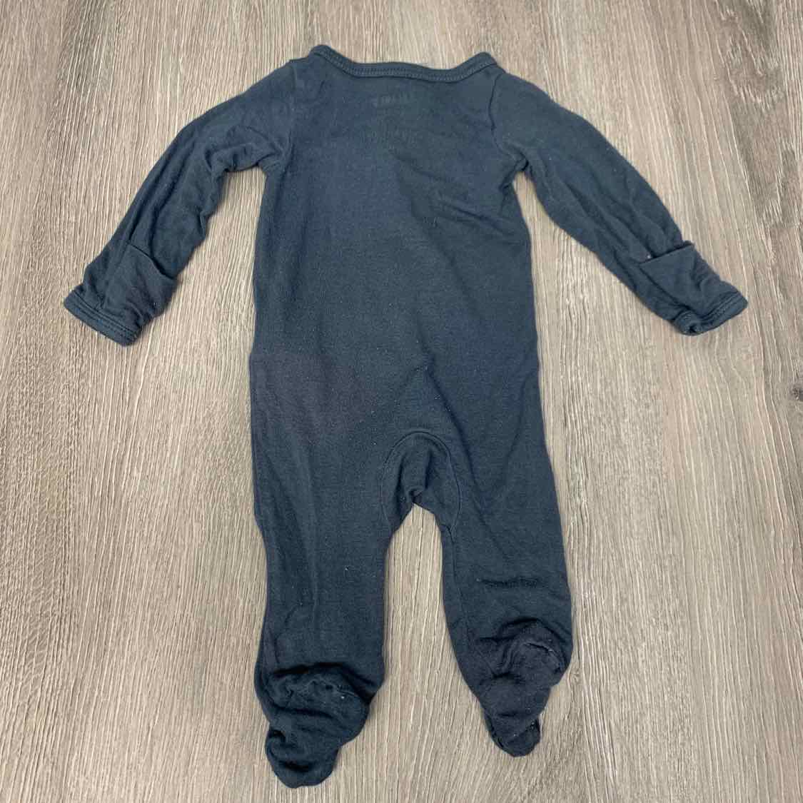 Size Preemie Gray Carter's Footy PJs