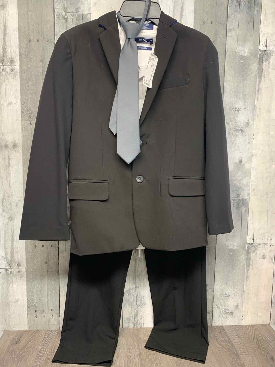 Size 10/12 Black/White Izod 2pc+ Suit