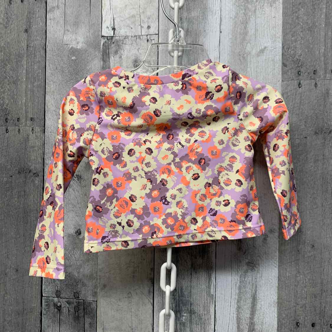 Size 12-18 Months Purple/Yellow Gap Swim Top