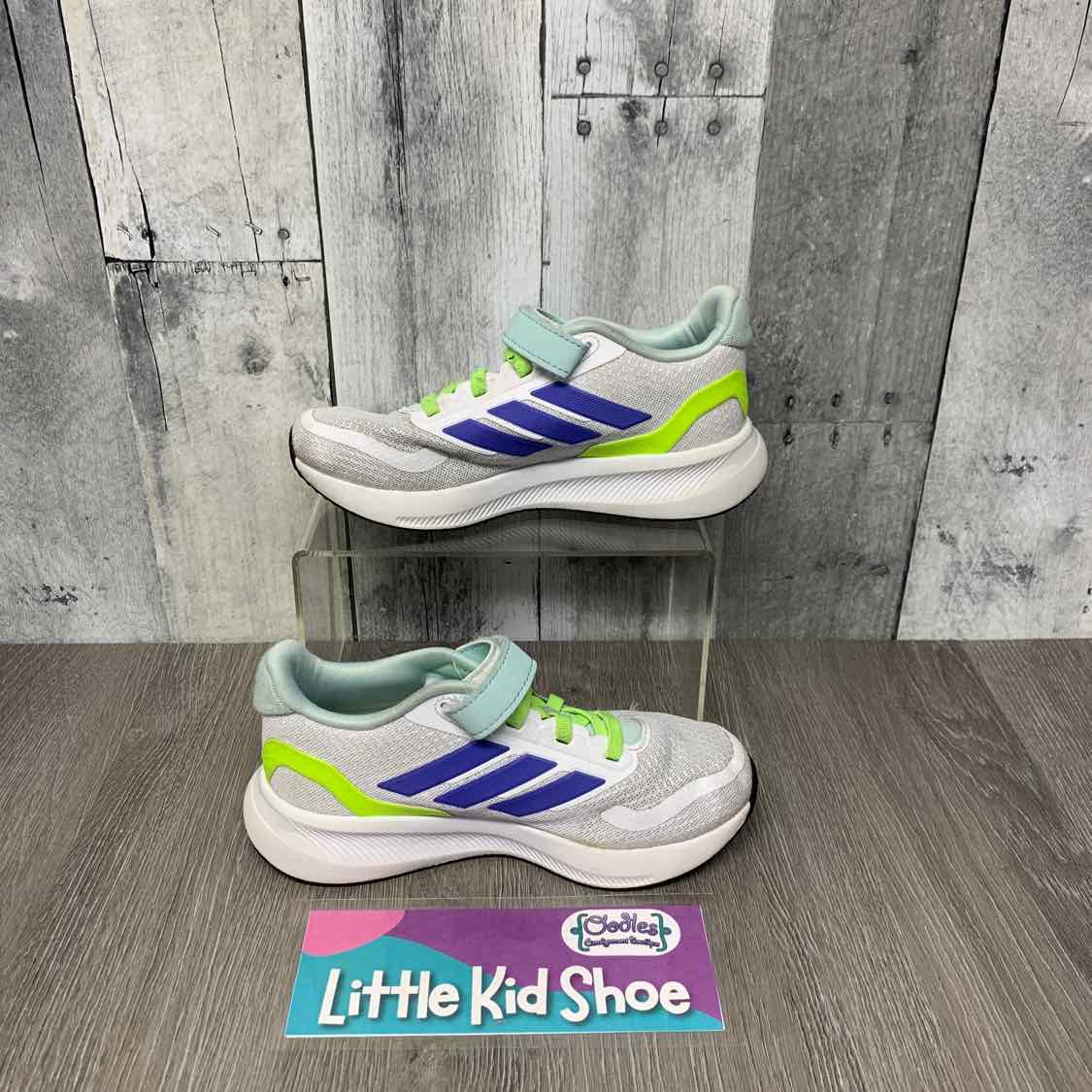 Size 13 Green/Purple Sport Brand Sneakers