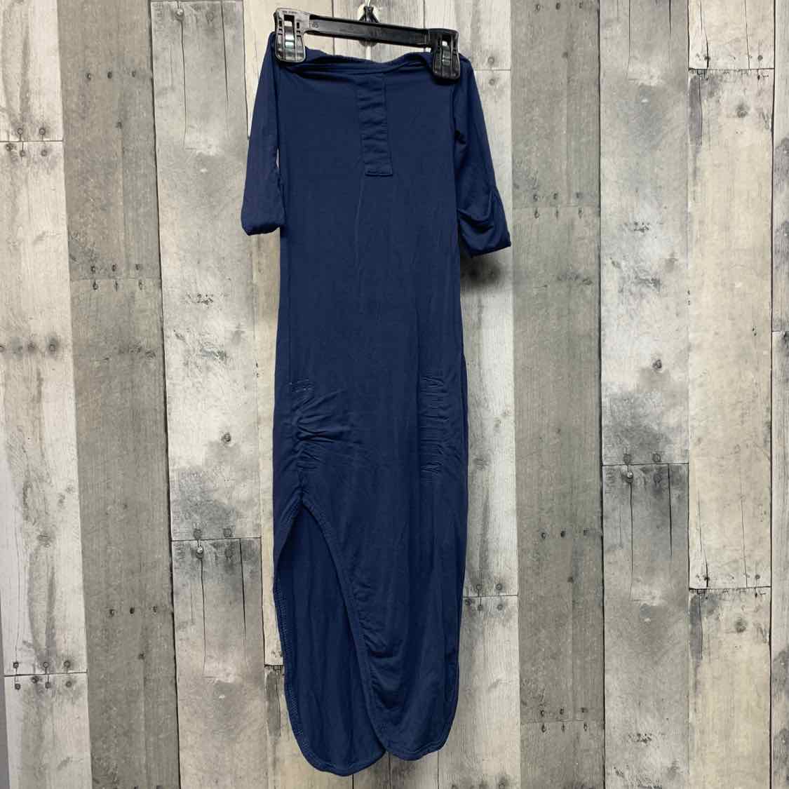 Size 0-3 Months Navy Bamboo Layette - OodlesCB