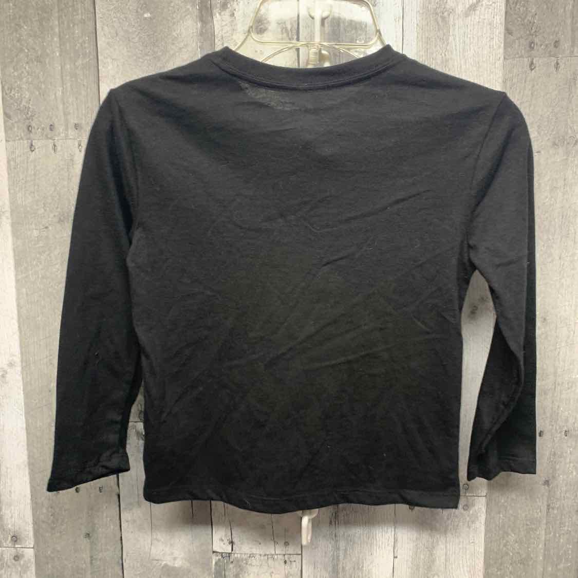 Size 4/5 Black Graphic Holiday Brands Long Sleeve Shirt