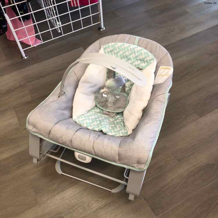 Ingenuity Gray/Teal Rocker