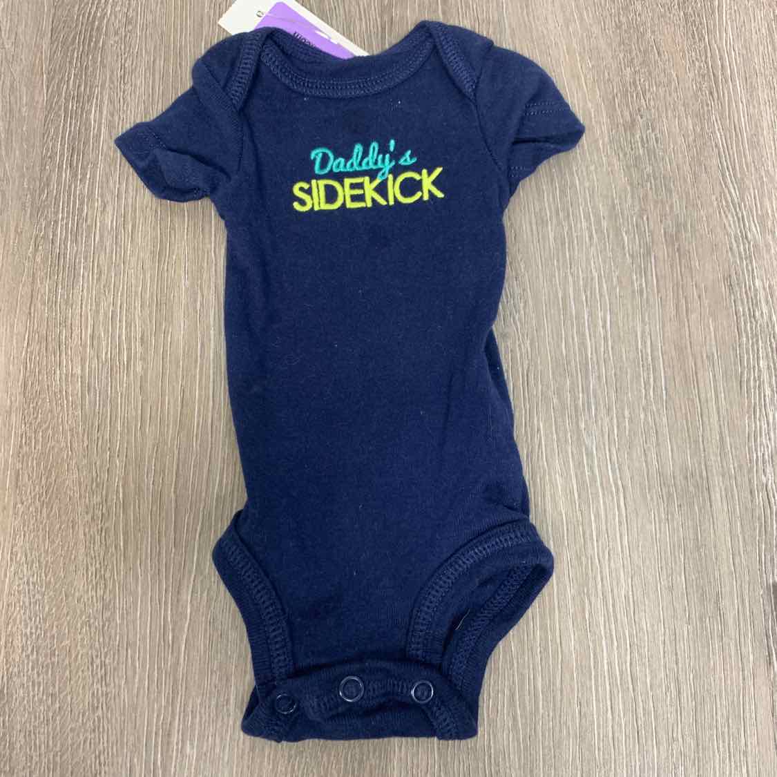 Size Preemie Navy Simple Joys Bodysuit