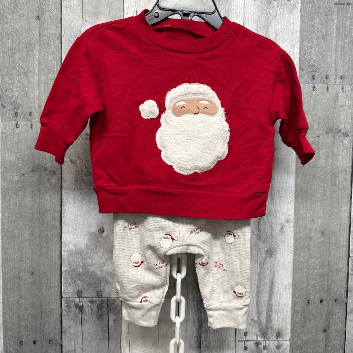 Size 0-3 Months Red/Gray Child of Mine Shirt/Pants