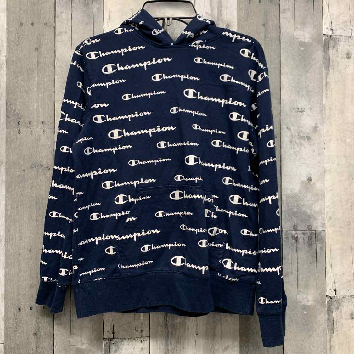Size Medium Navy Champion Pull Over