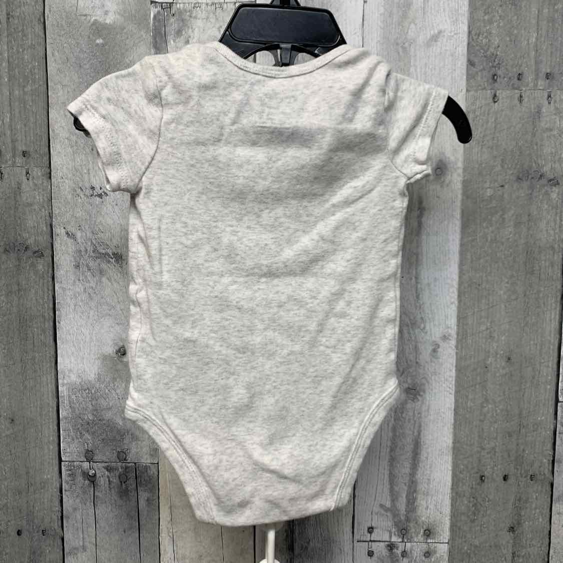 Size 6 Months Gray Graphic Carter's Bodysuit