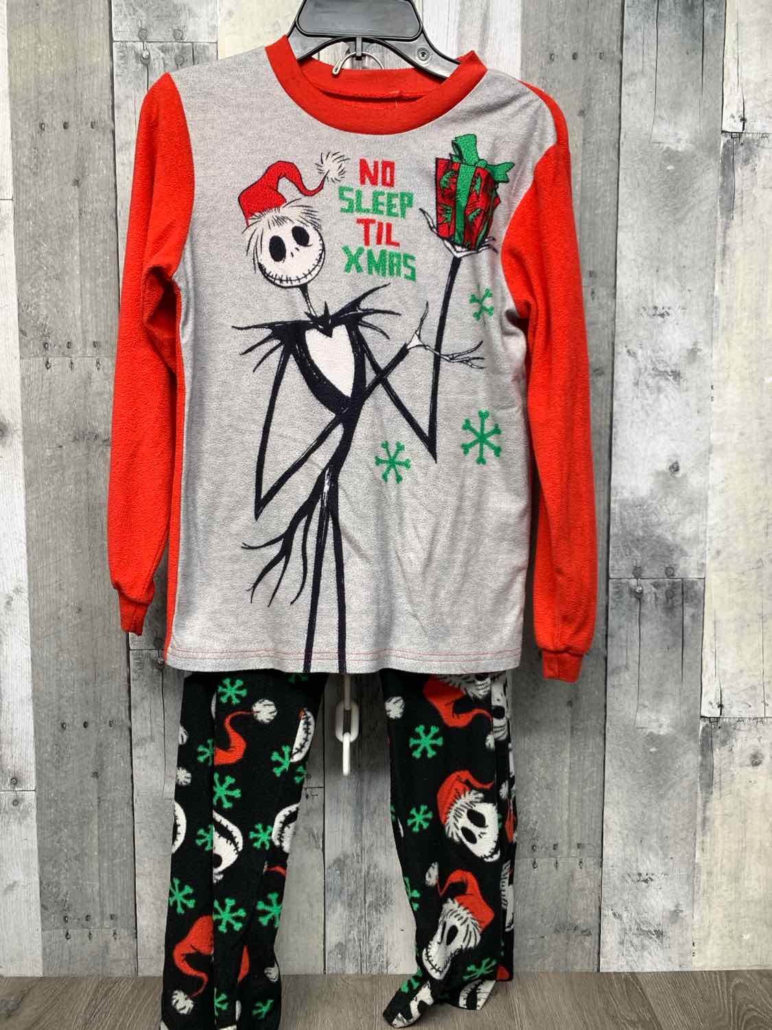 Size 8/10 Black/Red Disney 2pc PJs