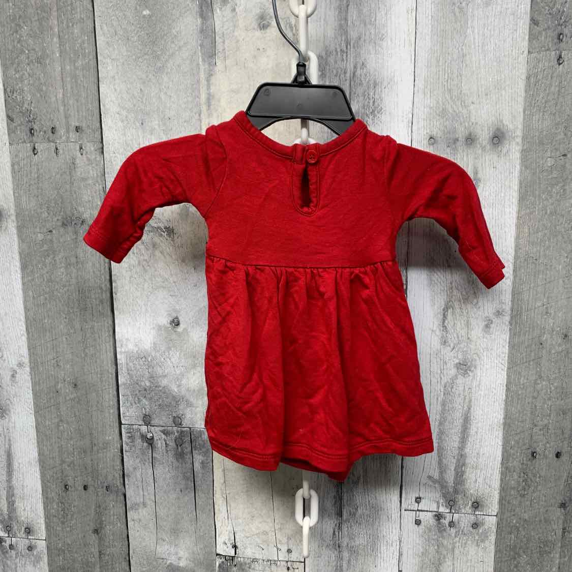 Size Newborn Red Carter's Romper