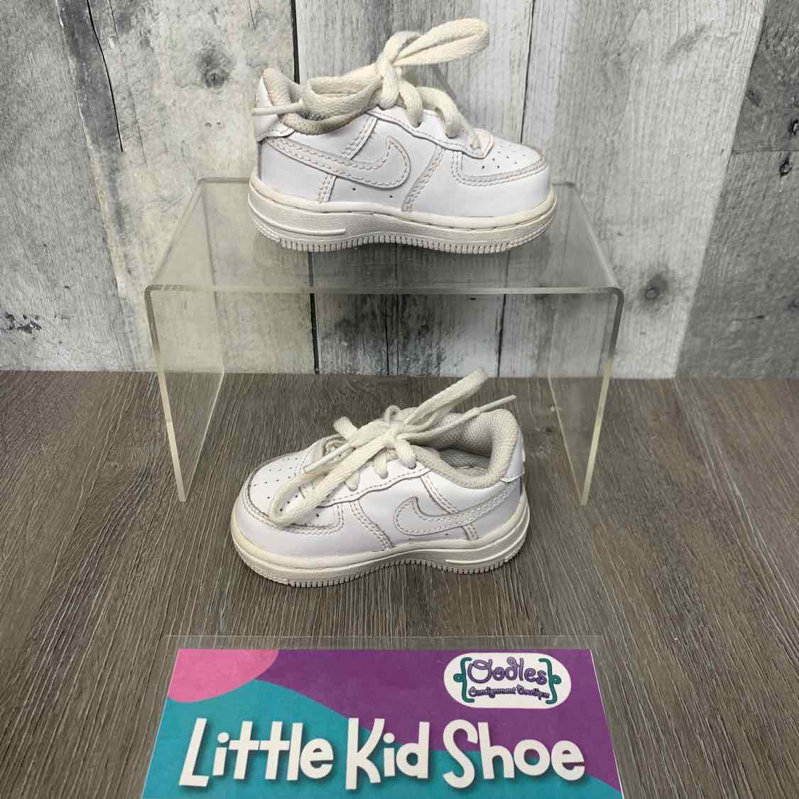 Size 3 White Sport Brand Sneakers