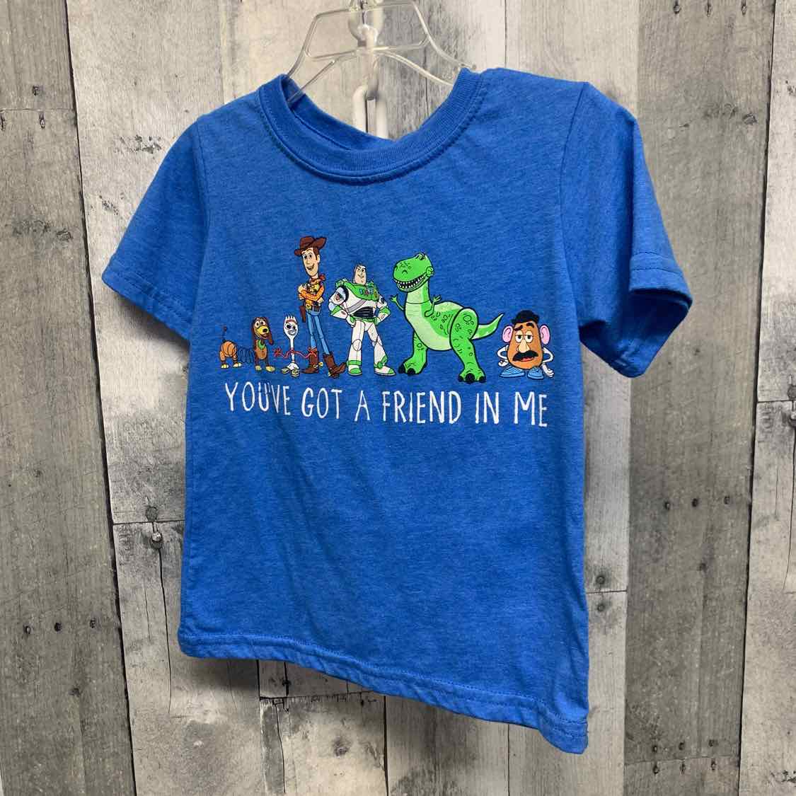 Size 3T Blue Graphic Disney T Shirt