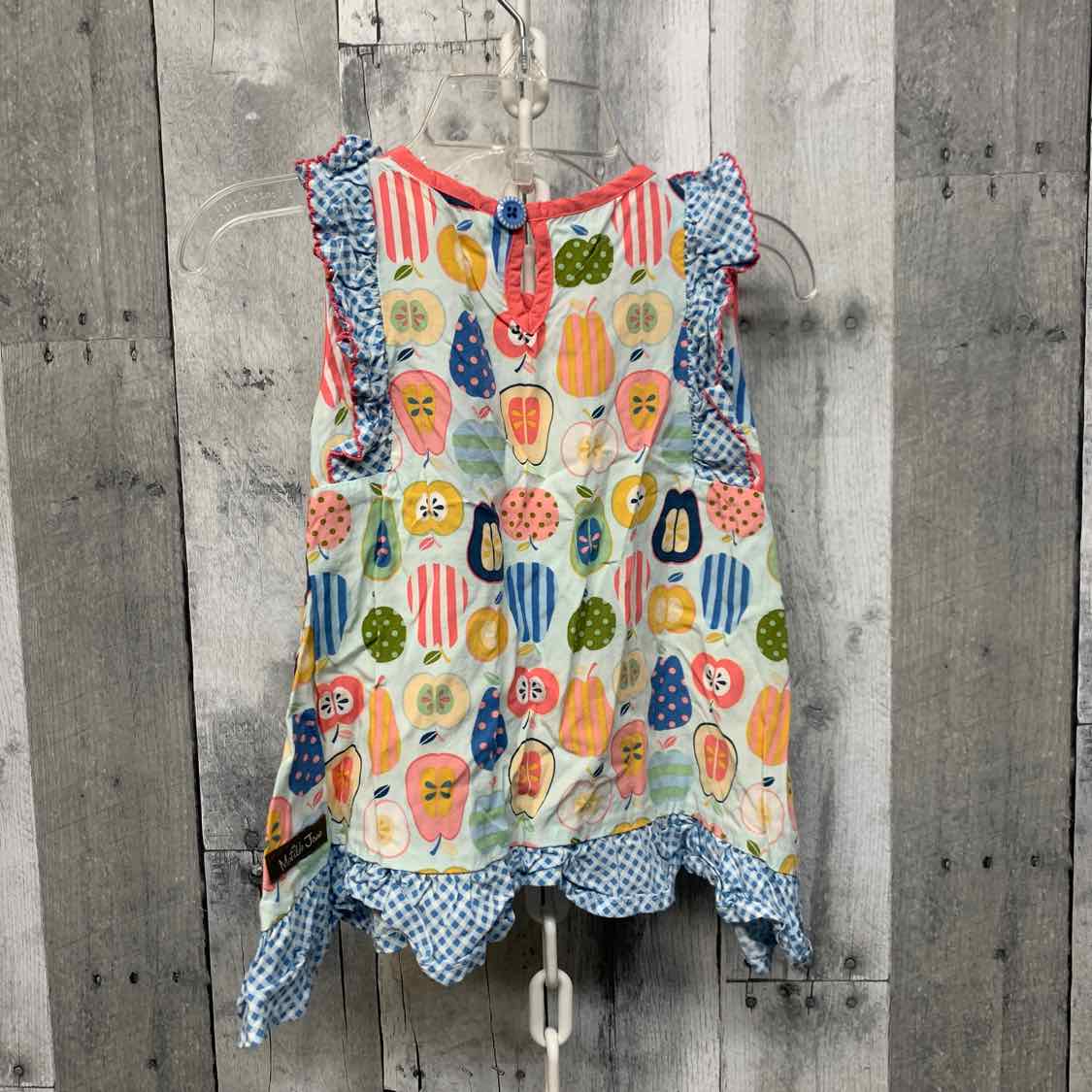 Size 2 Blue Print Matilda Jane Tank Top