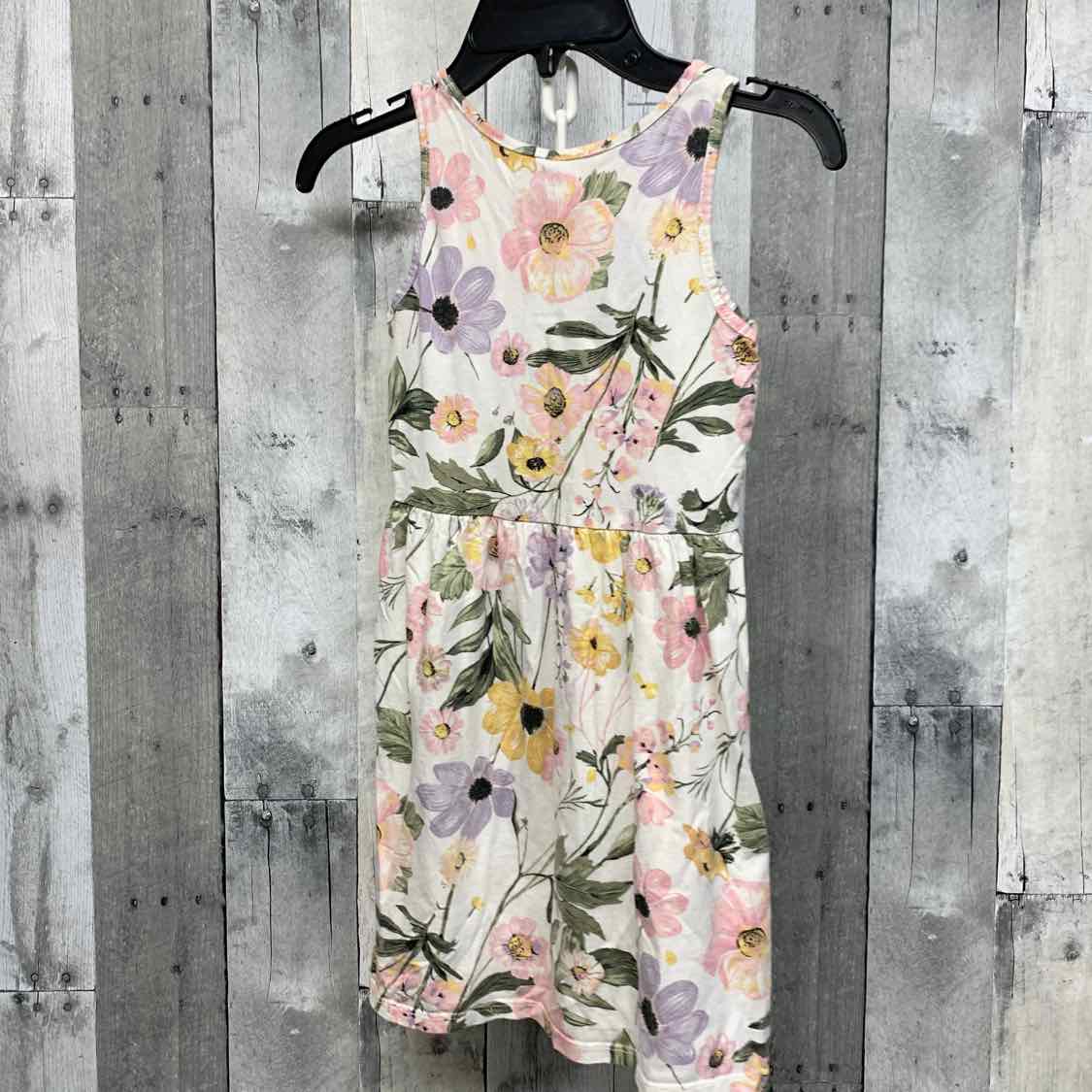 Size 6/7 Pink Floral Print H&M Dress