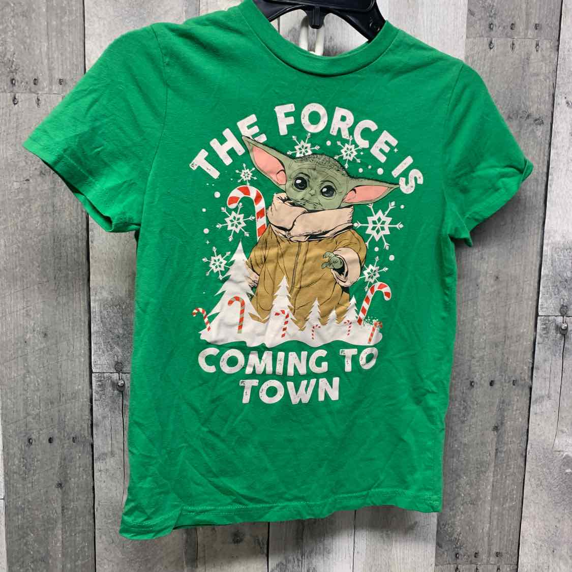Size Small Green/White Star Wars T Shirt