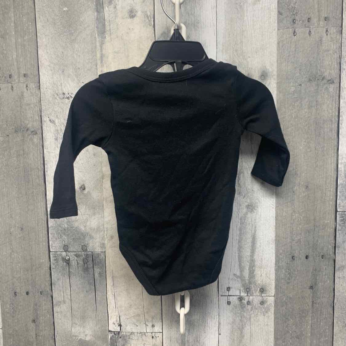 Size 6 Months Black Sport Brand Bodysuit