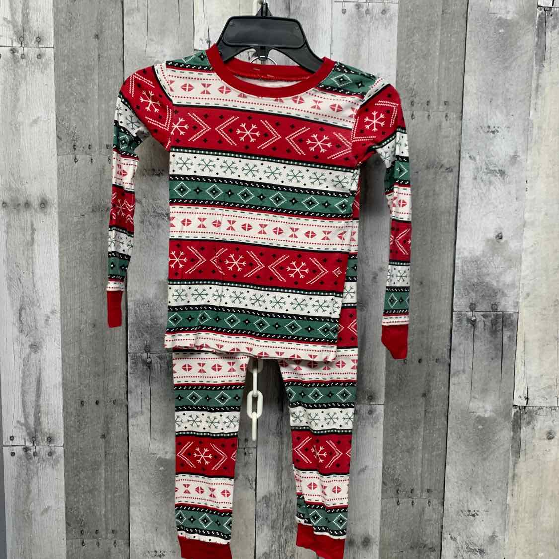 Size 5T Red/White Child of Mine 2pc PJs