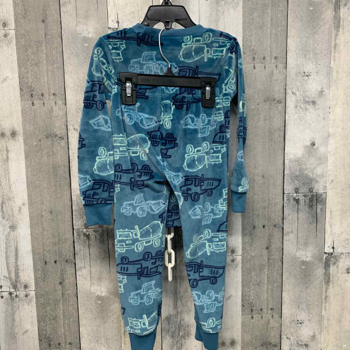 Size 4T Blue Print Carter's 2pc PJs