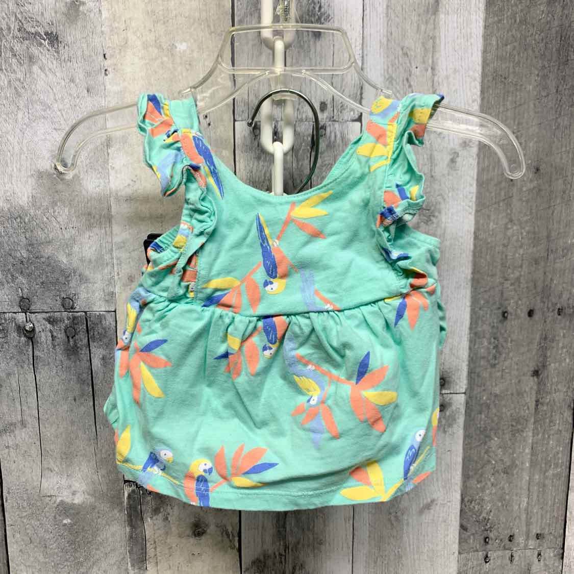 Size 3 Months Blue Print Carter's Shirt/Shorts