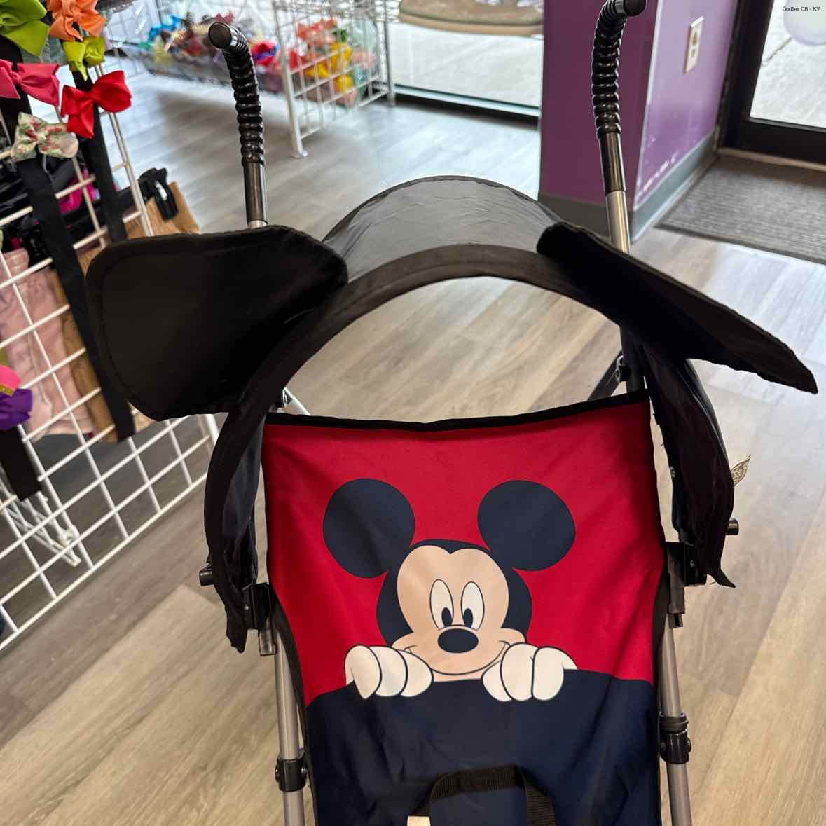 Cosco Black/Red Mickey Mouse Umbrella Stroller