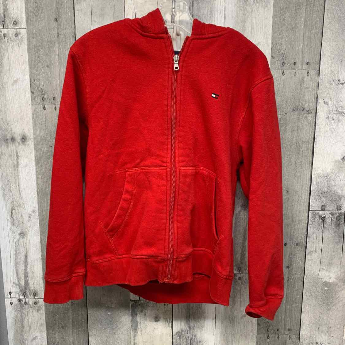 Size 8/10 Red Tommy Hilfiger Light Jacket