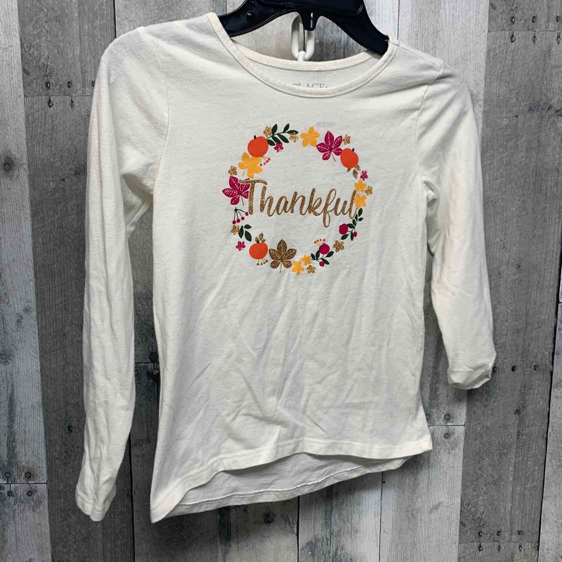 Size 5/6 White Graphic Children's Place T Shirt